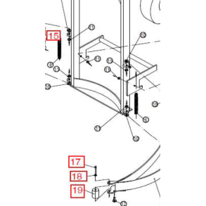 Nylonrulle til hjulvogn Y471147HD #19