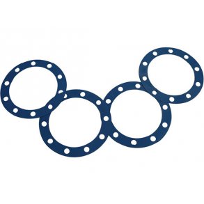 Pakning for Aluflge LV 10 huls 22 mm