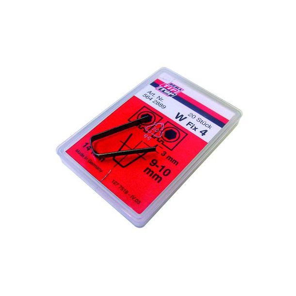 Vinkelknive W Fix 4 a 20 stk