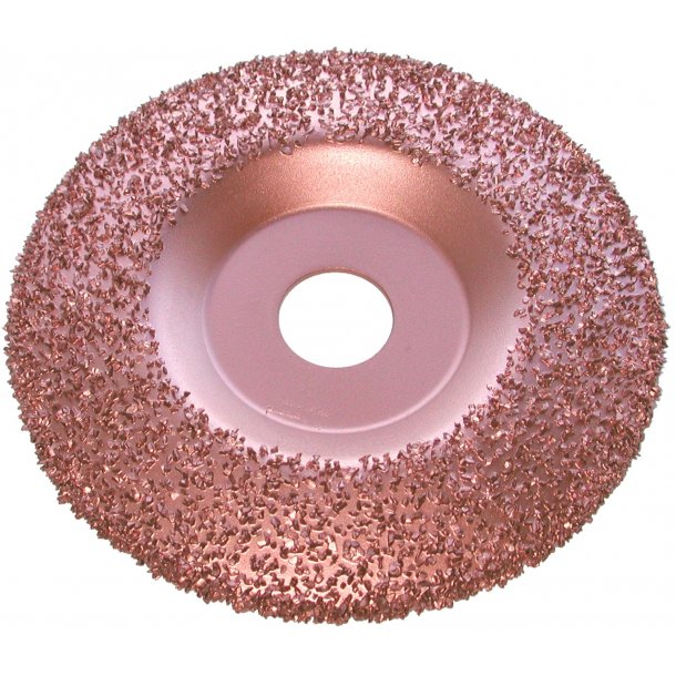 Raspeskive  125 mm Korn 36 Kobber